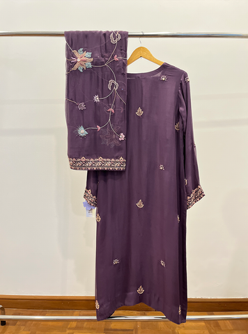 3 PC Dress ROG0008 - Roshan Guldozi