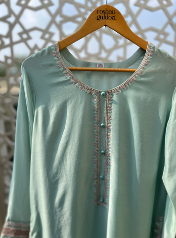 2 PC Dress ROG0010 - Roshan Guldozi
