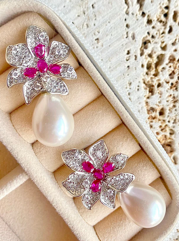 Ruby Earrings