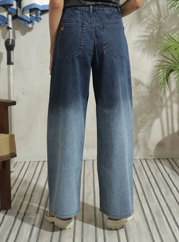 Ombre Blue Skater Jeans - 1947