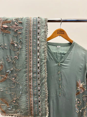 3 PC Dress ROG0001 - Roshan Guldozi
