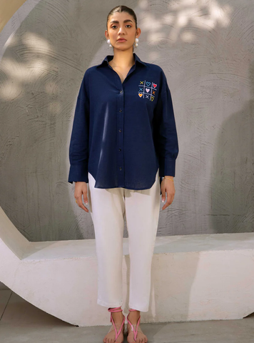 Cross Heart shirt - Comodo - Label Loft