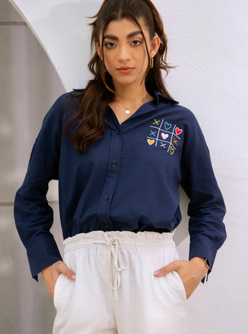 Cross Heart shirt - Comodo - Label Loft