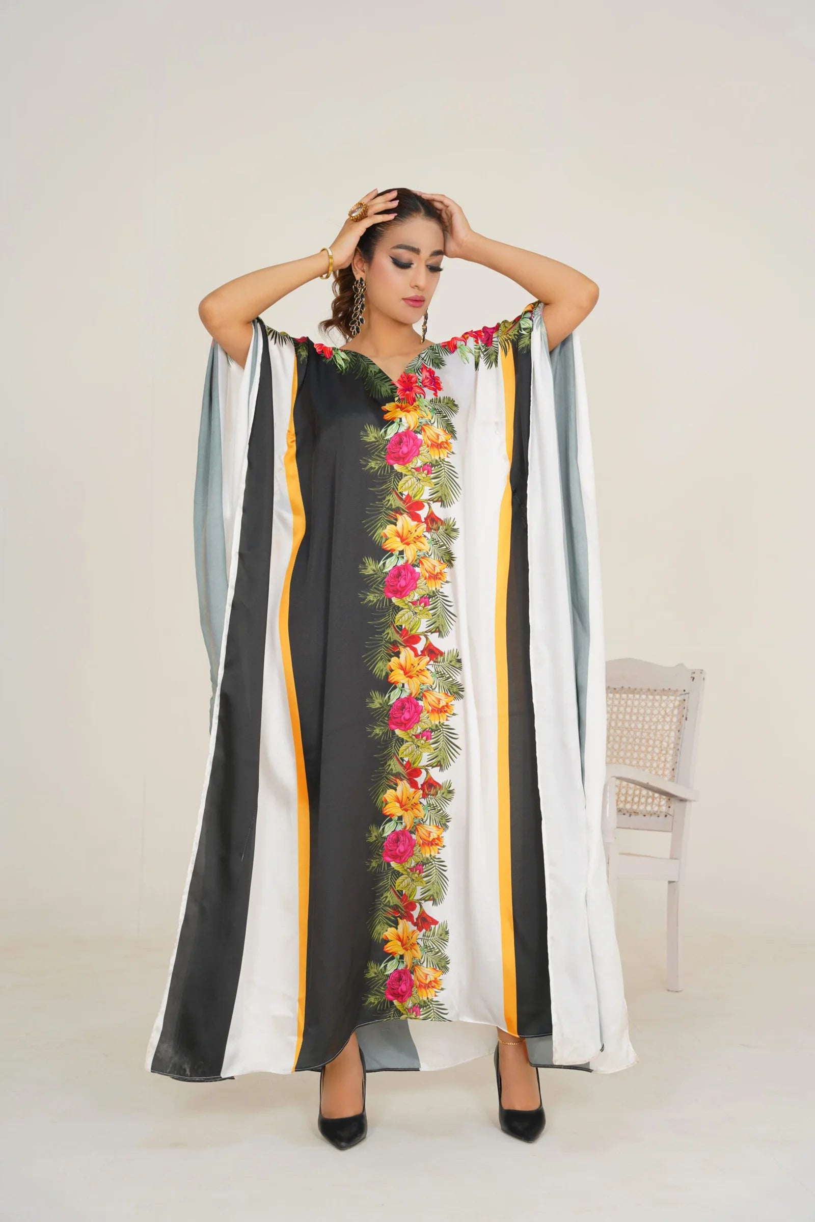 Mono Chrome Bloom - Manaal Arfeen - Label Loft