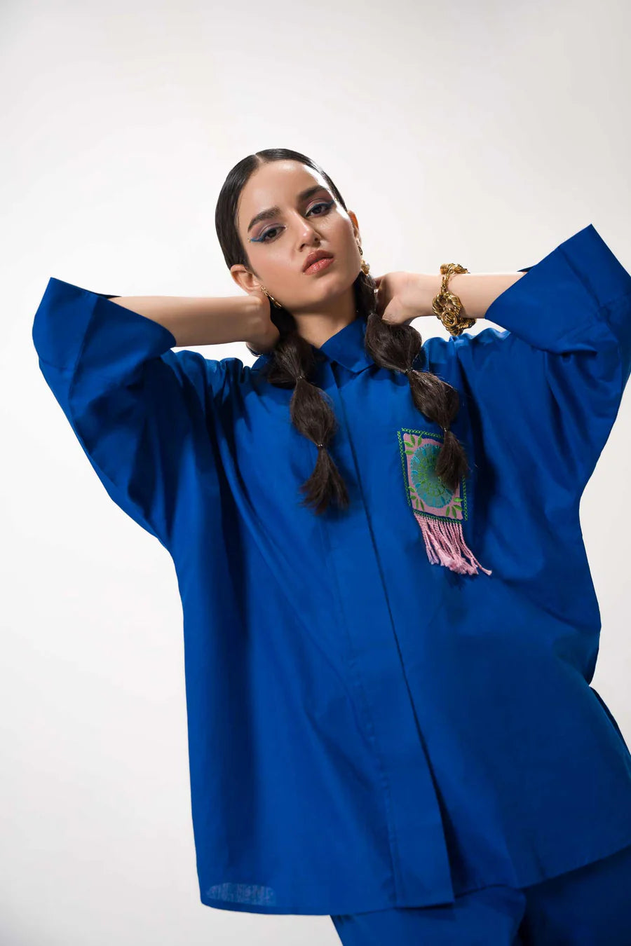 Cobalt Linen Set - Comodo - Label Loft
